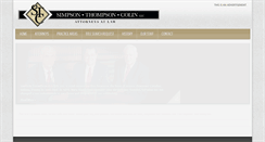 Desktop Screenshot of corydon-lawyers.com
